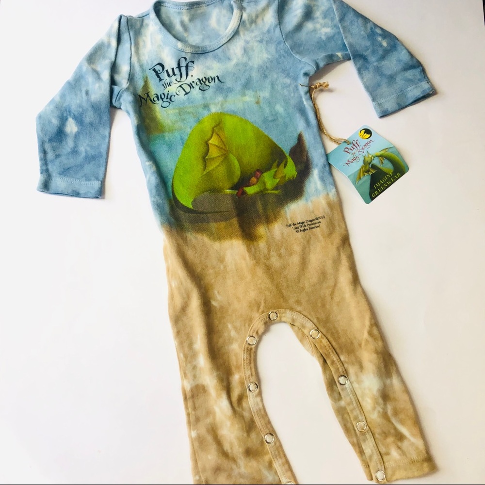 Organic cotton 6-12 month Romper NWT